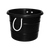 Black Manure Bucket on Side