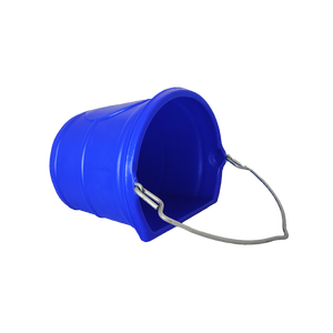 Blue Rolled Lip Water Bucket
