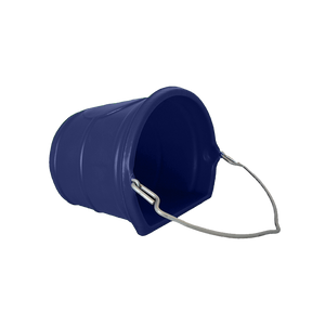 Navy Rolled Lip Water Bucket