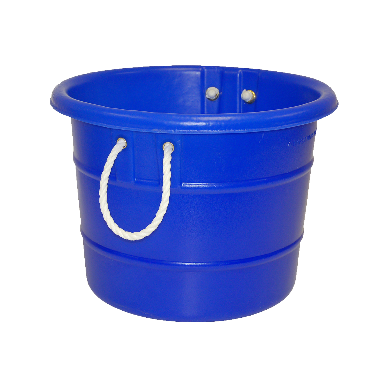 Horsemens Pride Manure Bucket, Royal Blue