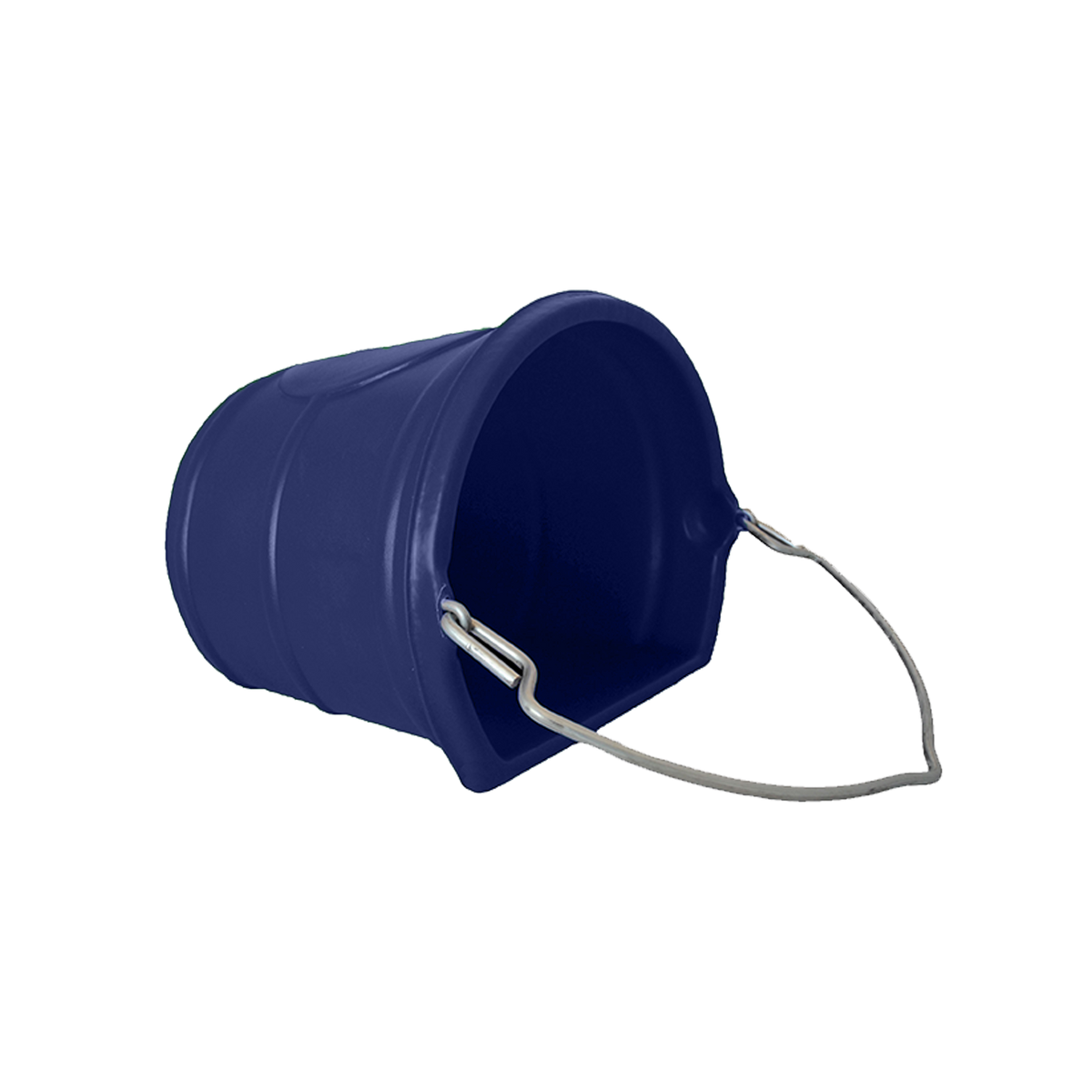 Navy Rolled Lip Water Bucket 
