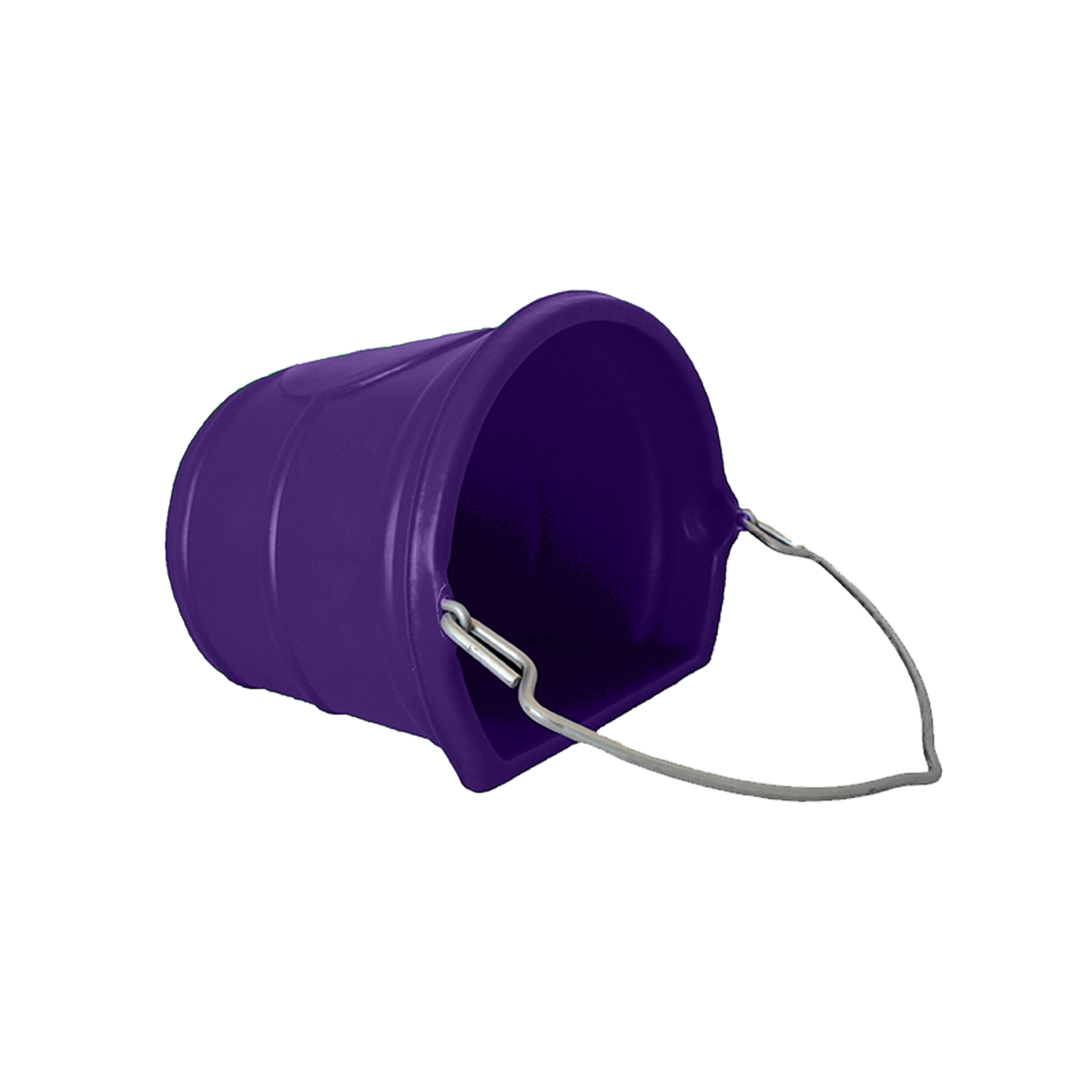 Purple Rolled Lip Water Bucket 