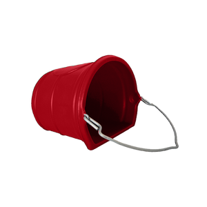 Red Rolled Lip Water Bucket 