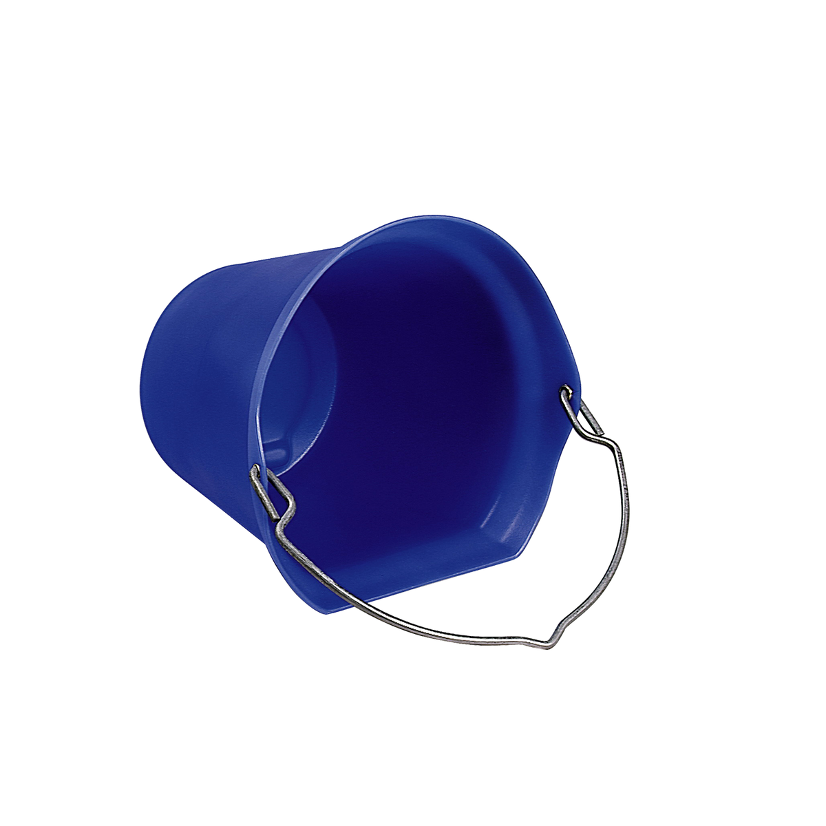 Blue Turned Lip Water Bucket