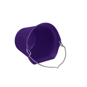 Purple Turned Lip Water Bucket